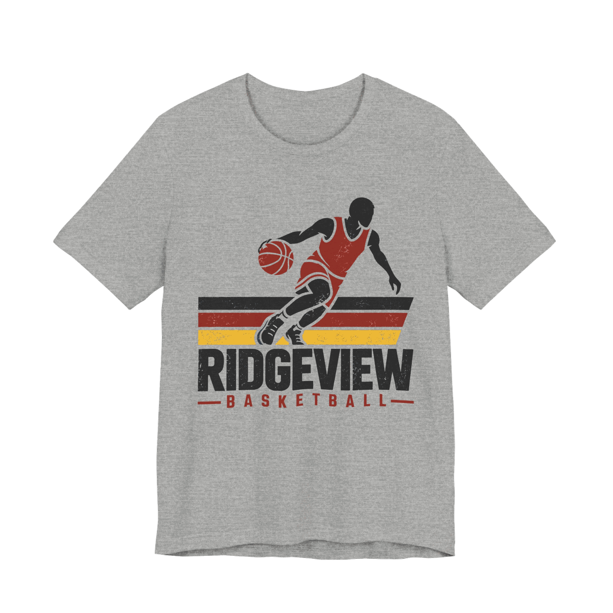 Ridgeview Basketball Tee — Athletic Heather
