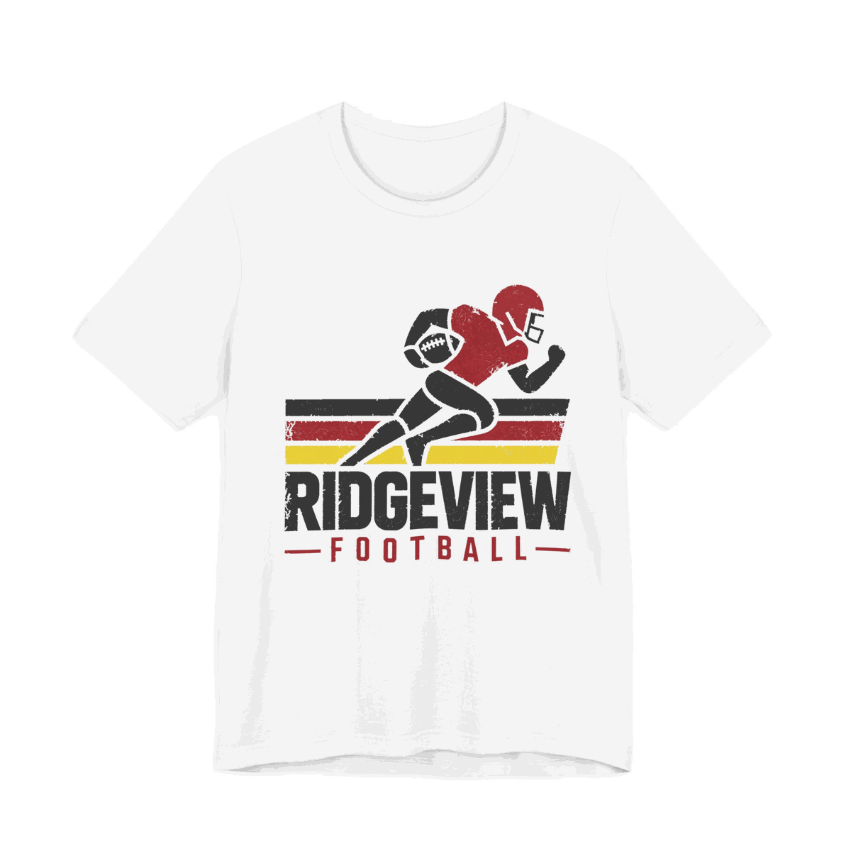 Ridgeview Football Tee — White