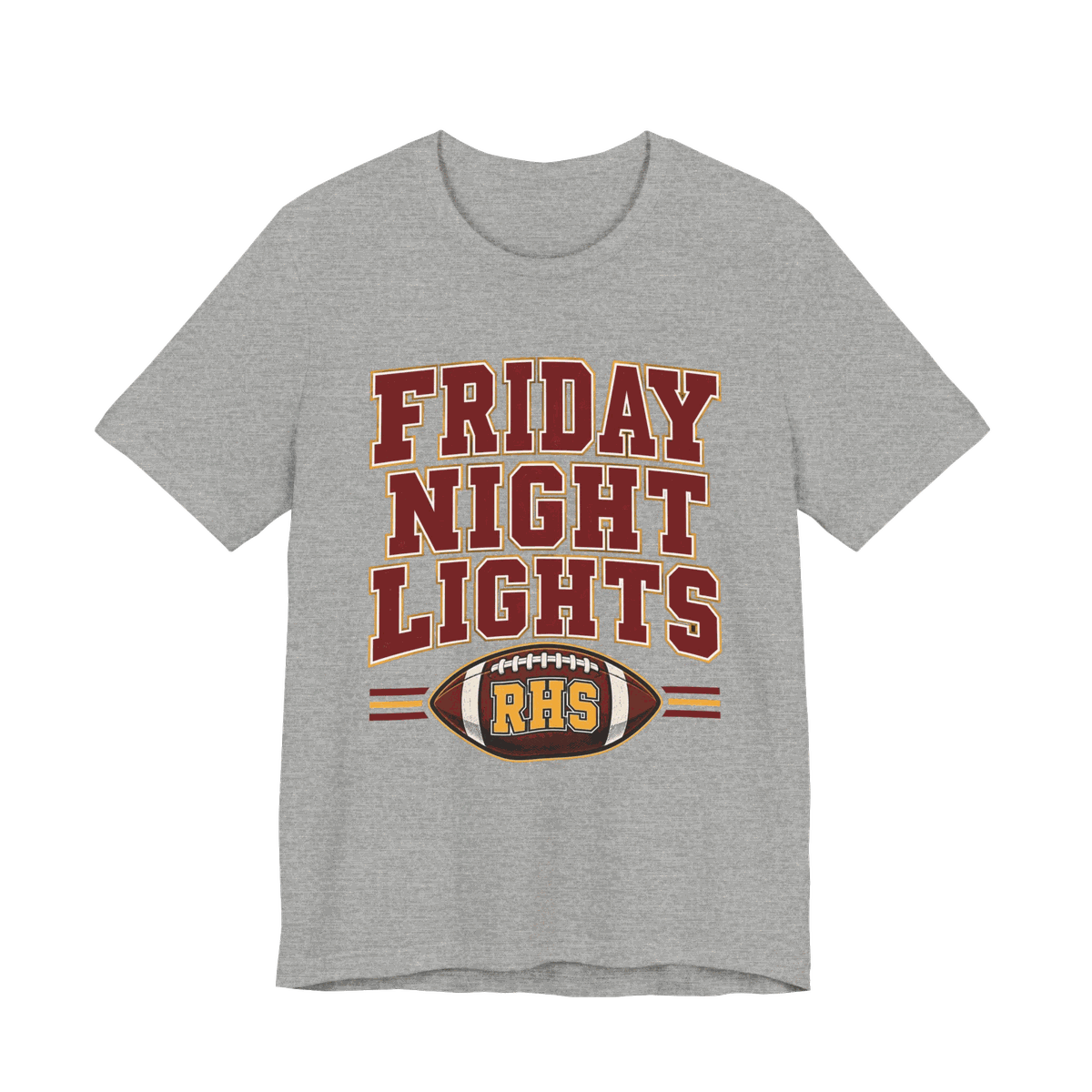 Ridgeview Friday Night Lights Tee — Athletic Heather