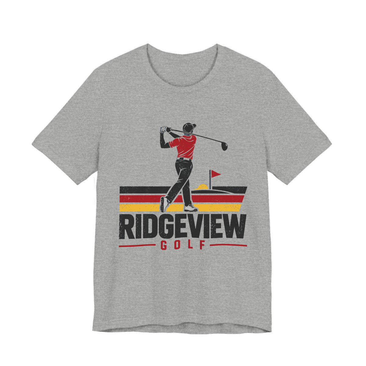 Ridgeview Golf Tee — Athletic Heather