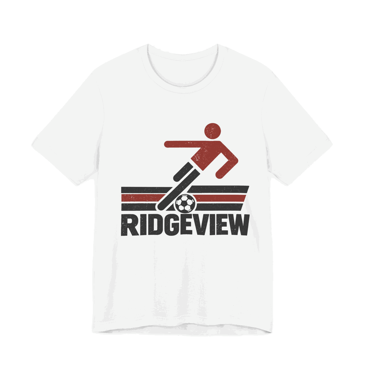 Ridgeview Vintage Soccer Tee — White