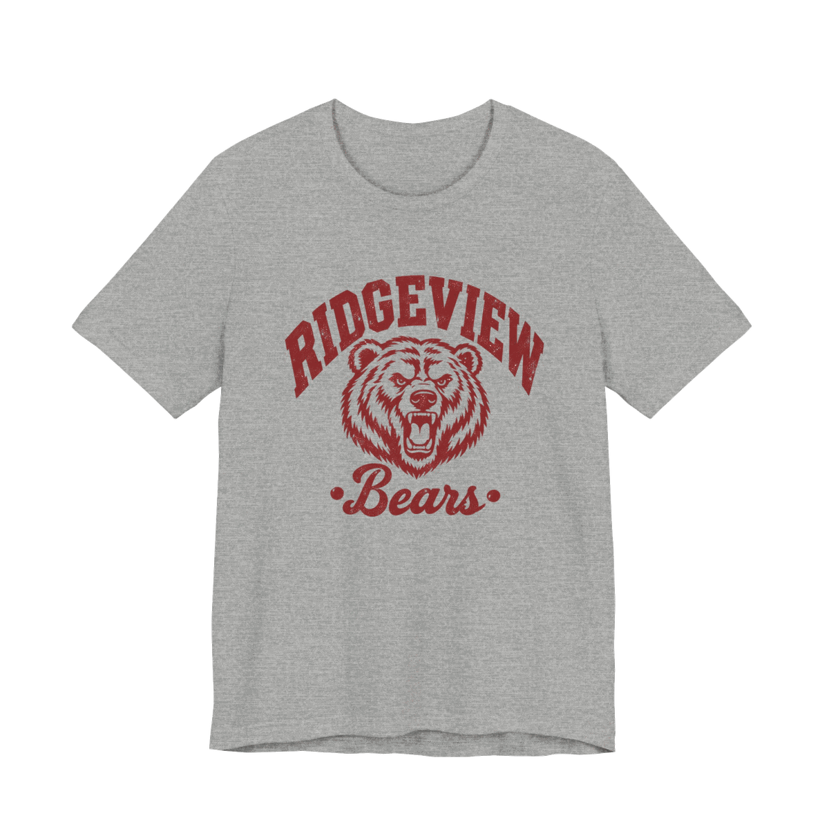 Ridgeview Bears Tee — Athletic Heather