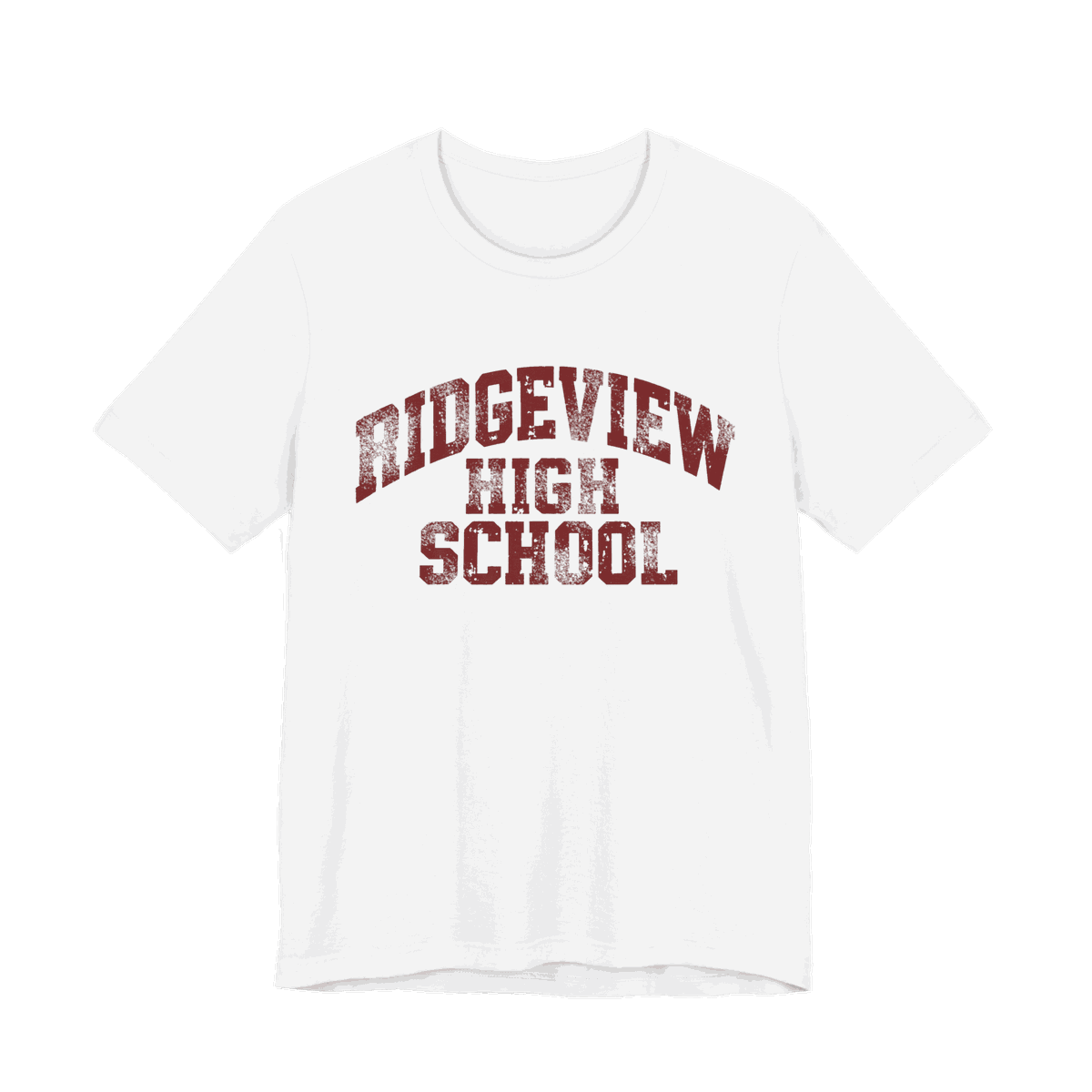 Ridgeview High School Tee — White