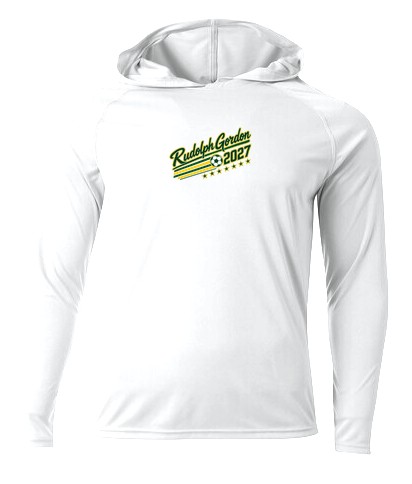 RGS Gators 2027 Stars — Cooling Long Sleeve Hoodie — White