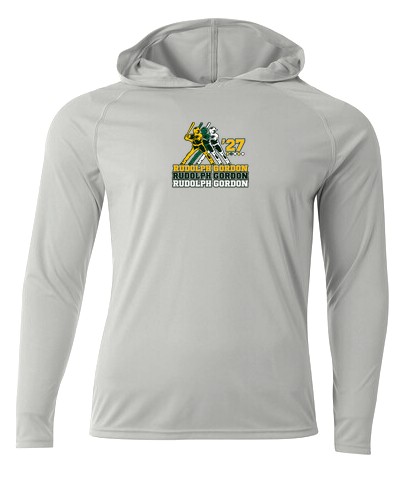 RGS Gators Baseball '27 — Cooling Long Sleeve Hoodie — Silver