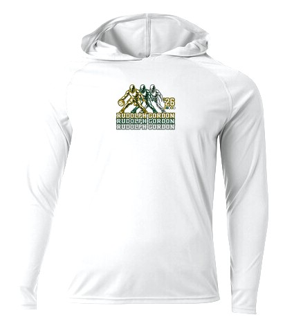 RGS Gators Basketball '26 — Cooling Long Sleeve Hoodie — White