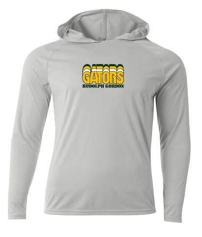 RGS Gators Varsity — Cooling Long Sleeve Hoodie — Silver