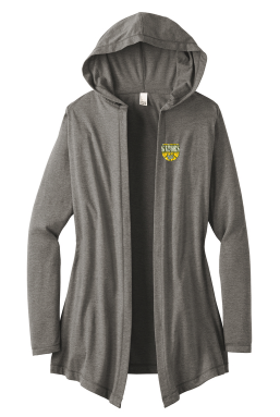RGS Gators Shield — Perfect Tri Hooded Cardigan — Grey Frost