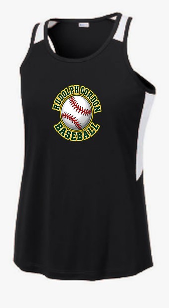RGS Gators Baseball Badge — Tank Top — Black/ White