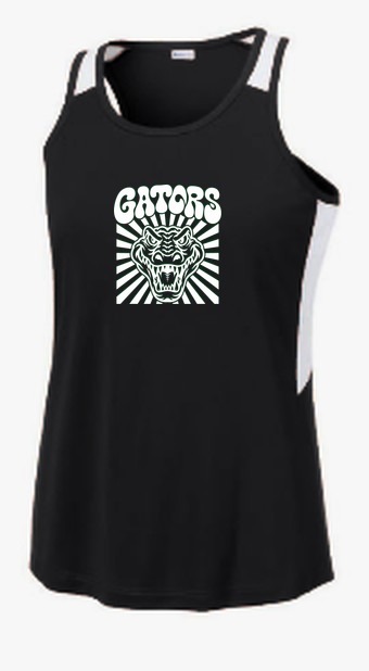 RGS Gators Retro — Tank Top — Black/ White