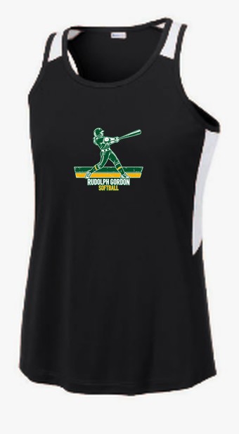 RGS Gators Softball — Tank Top — Black/ White