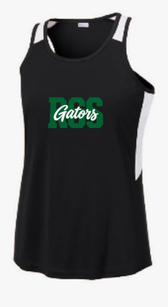 RGS Gators Two-Tone — Tank Top — Black/ White