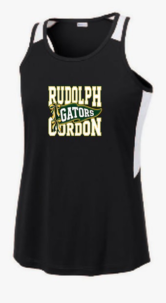 RGS Rudolph Gordon Pennant — Tank Top — Black/ White