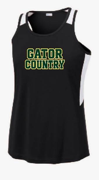 Women's Tank Top — Black/ White